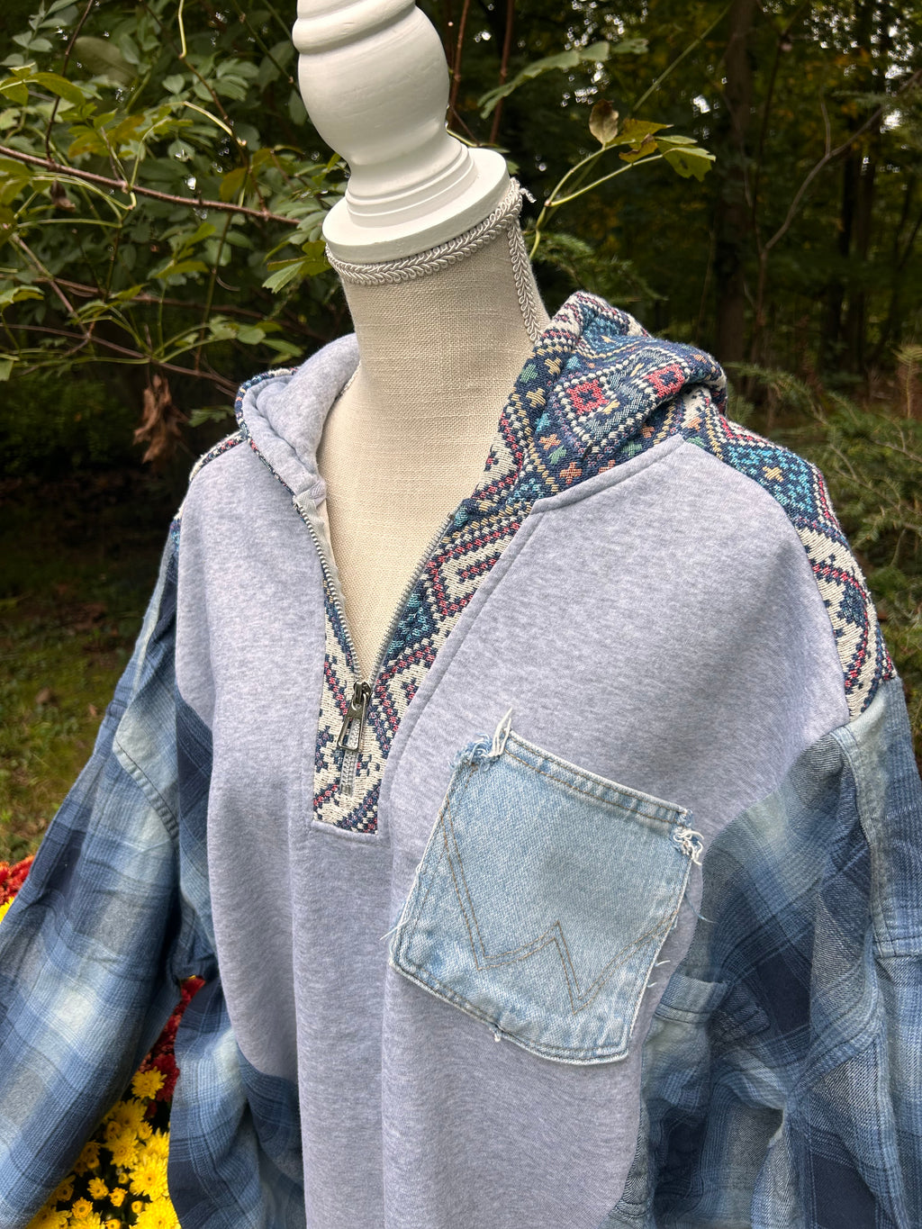 Blue Ridge Boho Pullover