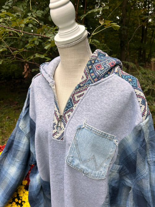 Blue Ridge Boho Pullover