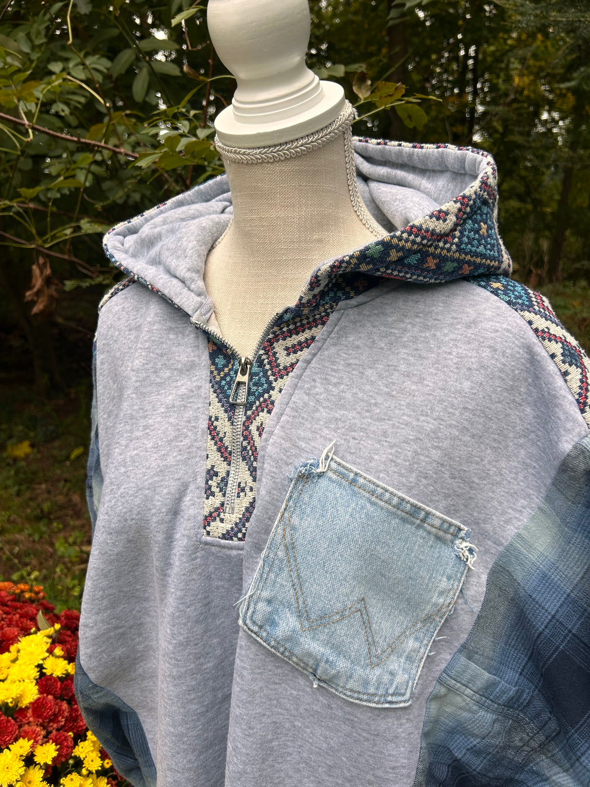 Blue Ridge Boho Pullover