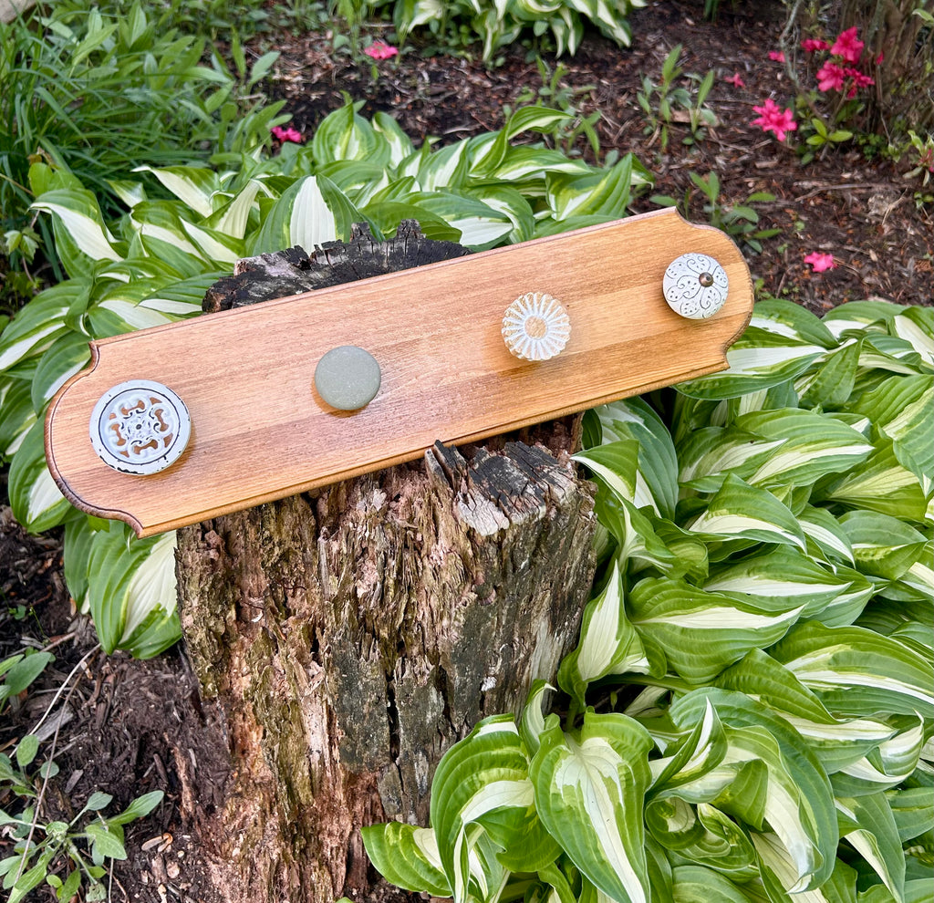 Handcrafted Vintage Knob Jewelry/Key Hanger
