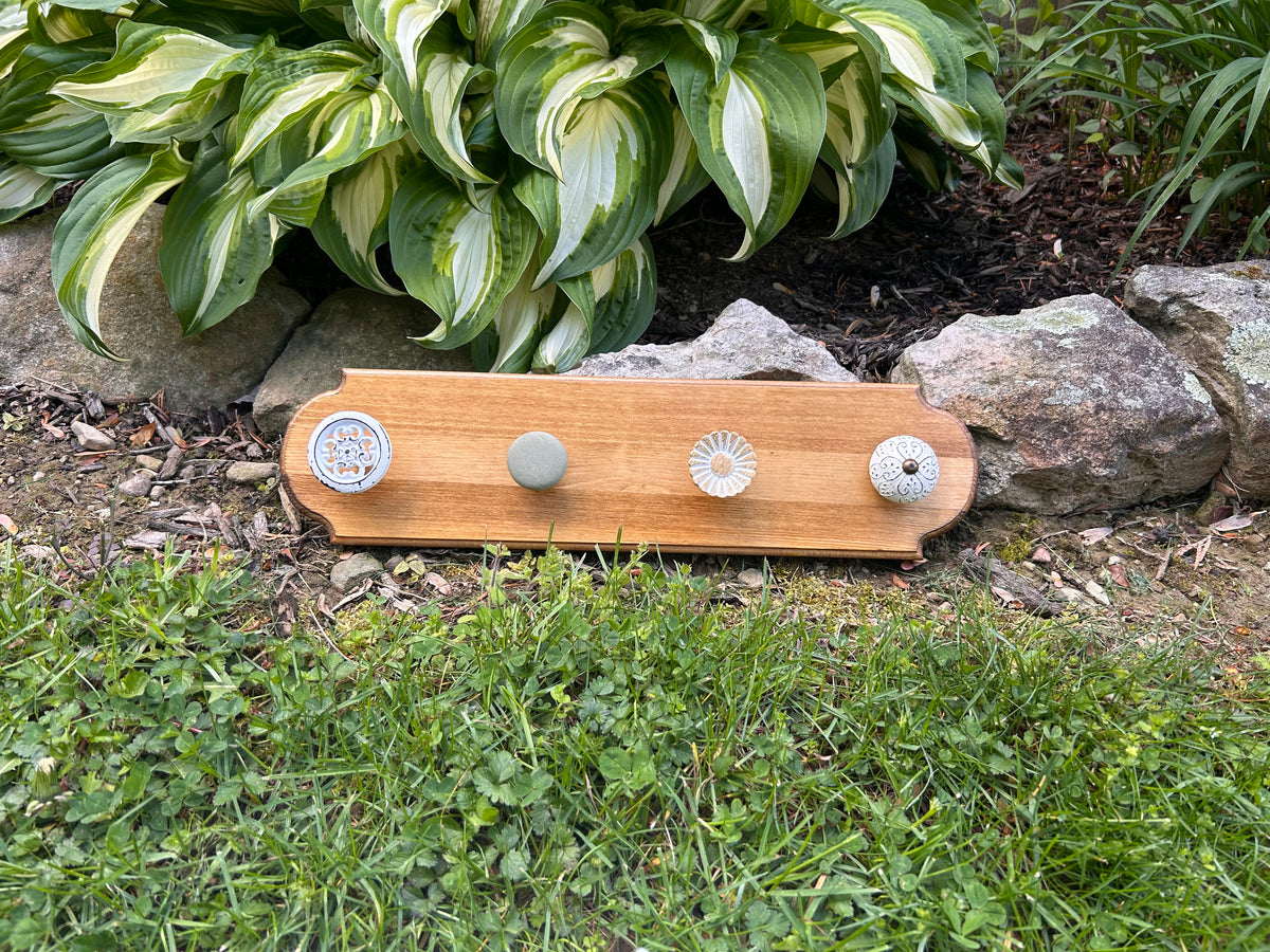 Handcrafted Vintage Knob Jewelry/Key Hanger