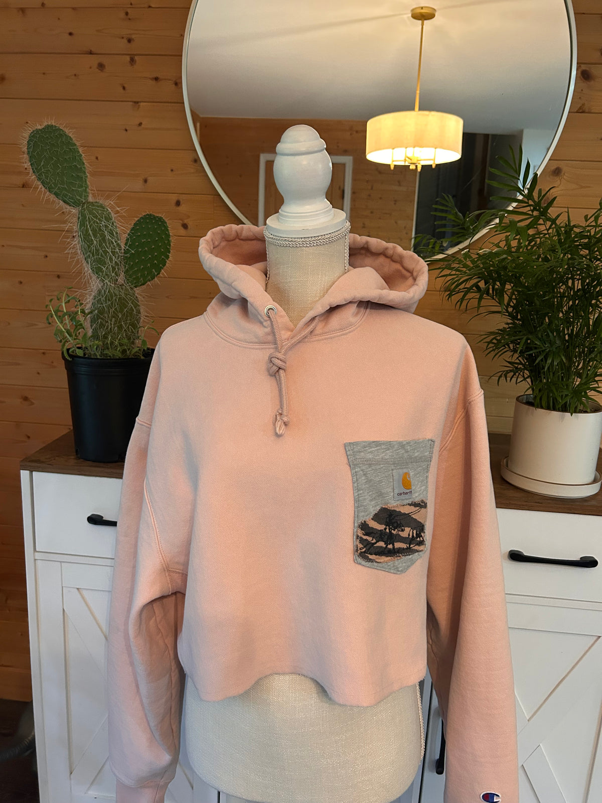 Desert Trail Cropped Hoodie