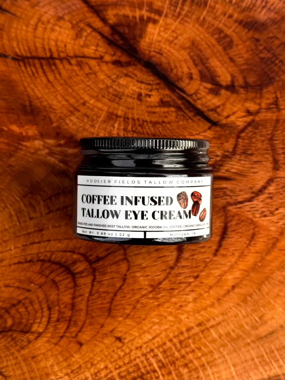 Coffee Infused Tallow Eye Cream