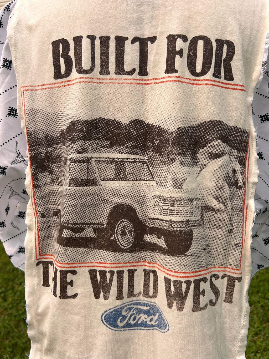Ford Bronco Reworked Western Poncho Top