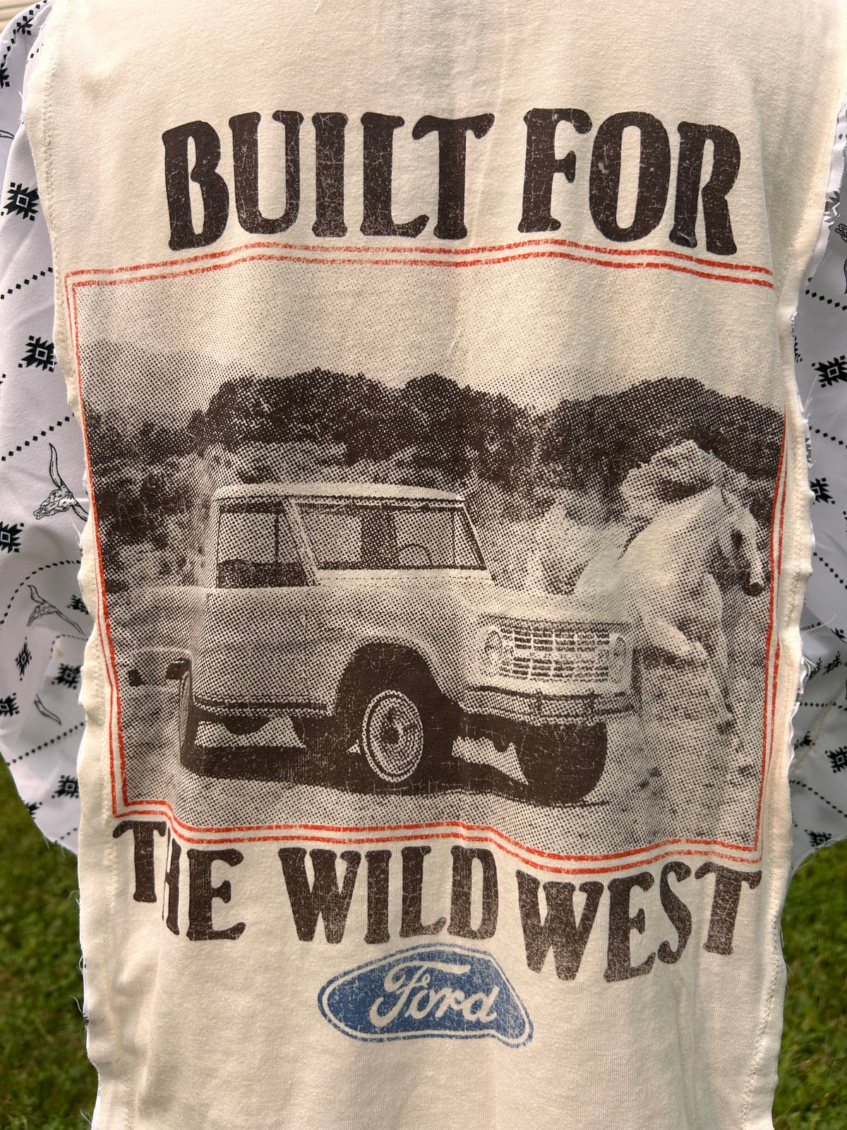 Ford Bronco Reworked Western Poncho Top
