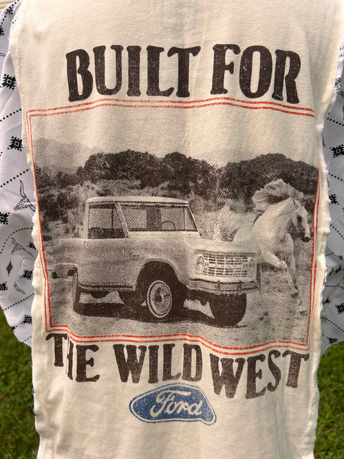 Ford Bronco Reworked Western Poncho Top